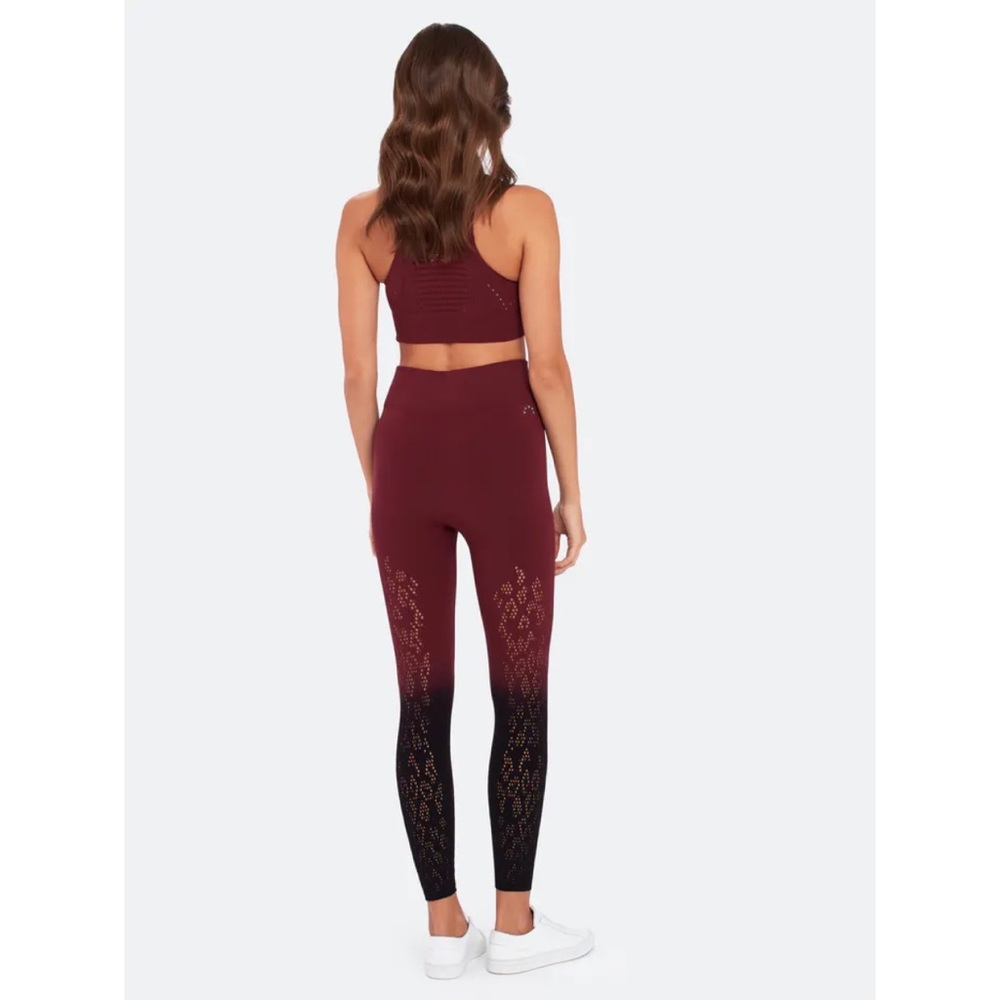 Varley S Ombre Perforated High Rise Waist Dover 7/8 Legging Tight Athletic Yoga - Picture 13 of 14